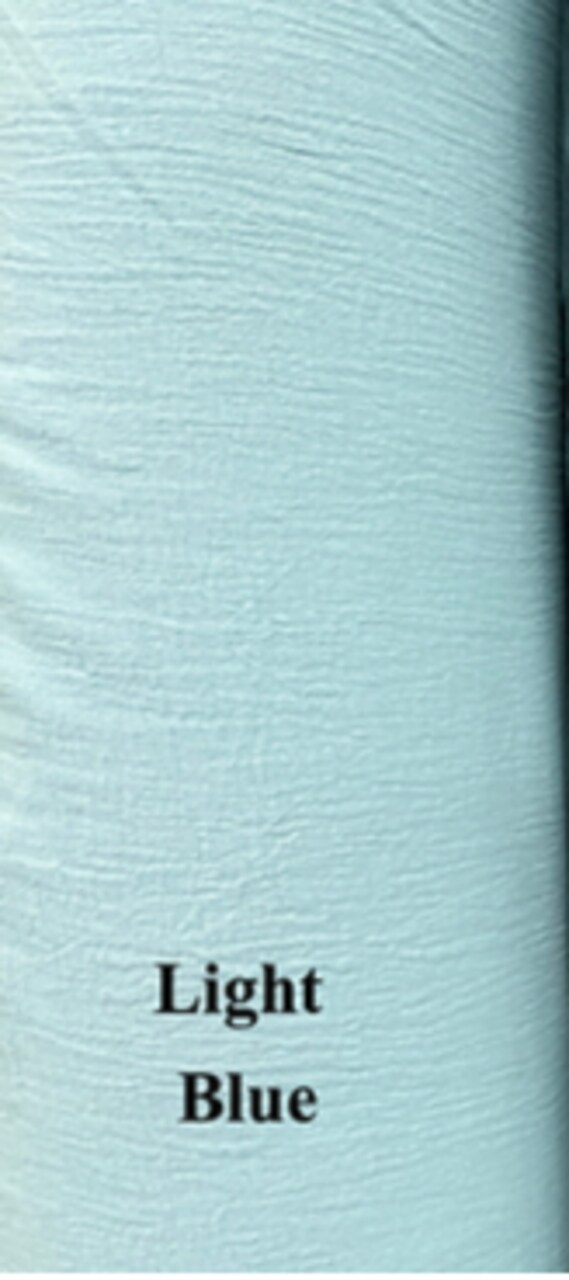 1 Yard Gauze Cotton Fabric 49/50″ Wide Lightweight Soft Material for Sewing & Crafts